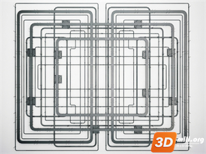Ceiling Decoration Skp Files